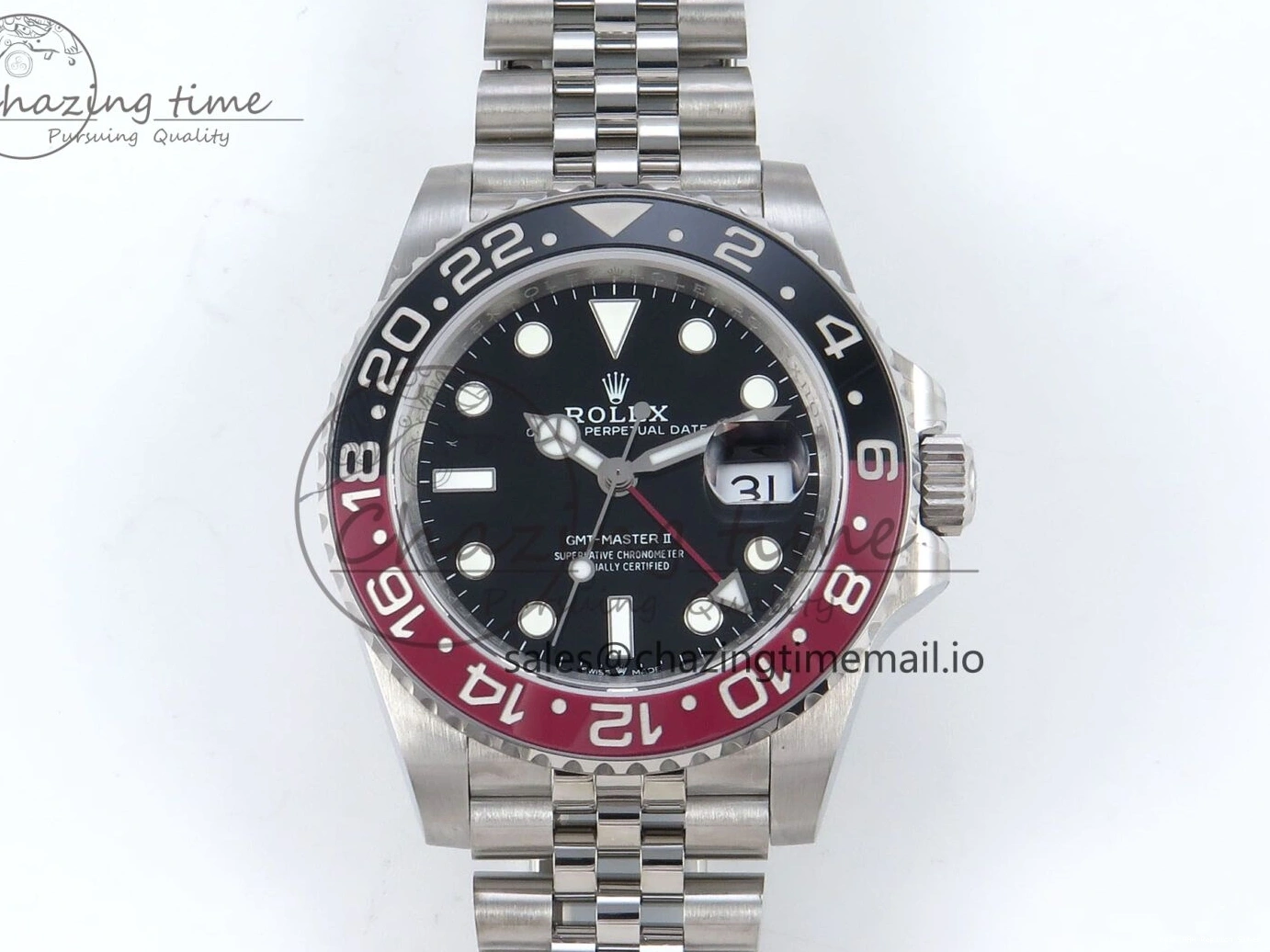 Good Copy Rolex Watches Red MoistureWicking 277 Bracelet Best on II Black SS Jubilee 1:1 Edition 904L Ceramic GMT-Master SH3285 V 126710 QF 1219